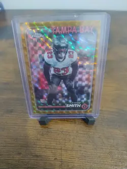 Tykee Smith - Tampa Bay Buccaneers 2024 Topps Chrome Gold Rookie Card /50 NFL RC - Image 1