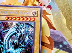 Blue Eyes White Dragon secret rare yu-gi-oh trading card singles - Image 4