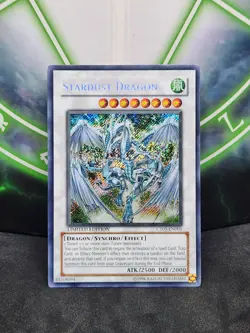 Yugioh Stardust Dragon CT05-EN001 Limited Edition Secret Rare NM - Image 1