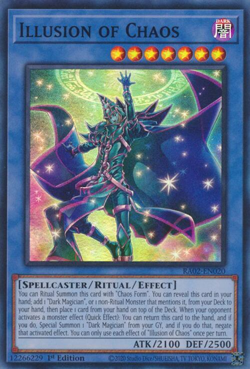 Illusion of Chaos - Super Rare - Yugioh - Image 1