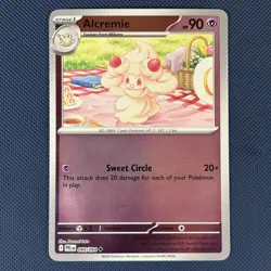 Alcremie 044/094 - Phantasmal Flames - Uncommon Reverse Holo Pokemon Card - NM - Image 1