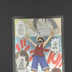 ONE PIECE TCG Monkey D. Luffy DON!! Card (Manga) (Alternate Art) ROMANCE DAWN - Image 3