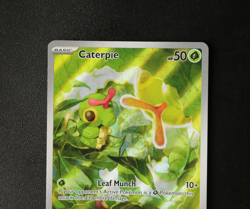Pokemon Card TCG - Caterpie 172/165 - S&V 151 English - Illustration Rare - NM ⭐ - Image 2