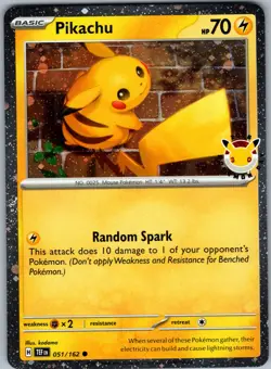 Pikachu (Pokemon Day 2026) Holo Common Miscellaneous Cards & Products 051/162 NM - Image 1