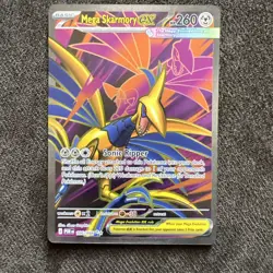 Mega Skarmory ex Ultra Rare Full Art 106/088 Pokemon Perfect Order Card NM - Image 1