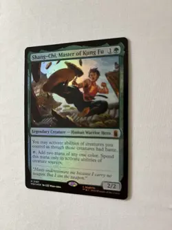 MTG Shang-Chi, Master of Kung Fu FOIL MSH English IN HAND - Image 2