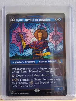 Rona, Herald of Invasion/Tolerian Obliterator - MOM - Rare - NM - MTG - Image 1