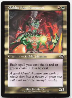 Goblin Anarchomancer (Retro Frame) 421 NM Modern Horizons 2 Magic: The Gathering - Image 1