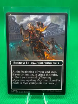 MTG Outlaws of Thunder Junction - Bounty: Eriana, Wrecking Ball [Token] - Image 1