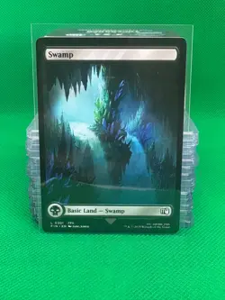 MTG - FULL ART Swamp #301 Final Fantasy - Image 1