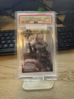 2025 MTG FINAL FANTASY #0215 Y'SHTOLA, NIGHT'S BLESSED PSA 10 - Image 1
