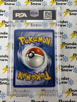 Typhlosion Reverse Foil #17 **Stamp** 2005 Pokemon Unseen Forces PSA 9 - Image 2