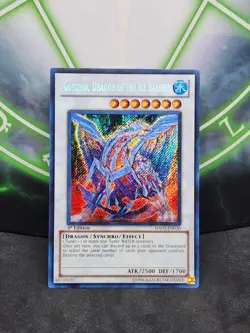 Yugioh Gungnir, Dragon Of the Ice Barrier HA03-EN030 Secret Rare 1st Edition NM - Image 1