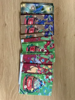 Pokemon Merry Christmas Card Database Lot of 30+ Cards Holofol Non-tcg NM - Image 1