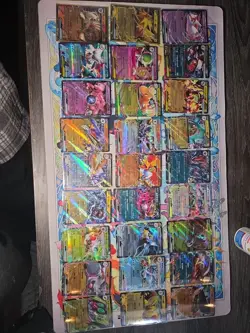 Pokemon Card Lot Full Art All Hits V/VMAX IR Ex 90 Cards NM Read Desc - Image 5