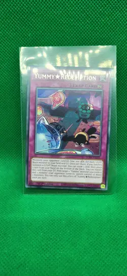 YummyRedemption- Yugioh TGC- JUSH-EN026 Justice Hunters 1st Edition- NM/M - Image 4
