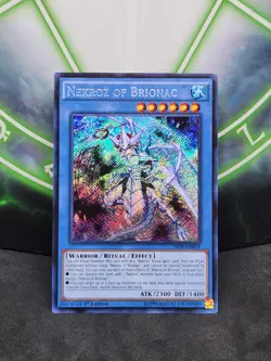 Yugioh Nekroz of Brionac THSF-EN014 Secret Rare 1st Edition NM - Image 1