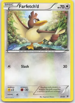 Farfetch'd 25/39 Kalos Starter Set Pokemon TCG LP - Image 1
