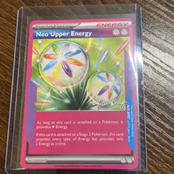 POKEMON WORLD CHAMPIONSHIP 2025 NEO UPPER ENERGY JOSE CRUZ GALINDO-RESENDIZ - Image 1