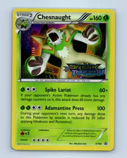 Pokemon tcg XY Promos Chesnaught (Prerelease) Lightly played - Image 1
