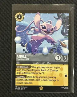 Disney Lorcana Angel 191/204 The First Chapter Legendary Cold Foil ENG - Image 1