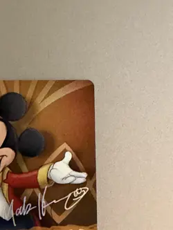 Mickey Mouse Friendly Face 18/P1 Disney Lorcana D100 Enchanted Foil Promo - Image 3