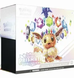 Pokemon TCG Prismatic Evolutions Elite Trainer Box (ETB) FREE SHIP ✅ *SMALL TEAR - Image 1