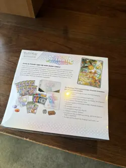 Pokemon TCG Prismatic Evolutions Elite Trainer Box (ETB) FREE SHIP ✅ *SMALL TEAR - Image 2