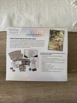 Pokemon TCG Prismatic Evolutions Elite Trainer Box ETB small rip - Image 3