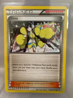 Elesa RC20/RC25 LP/NM Legendary Treasures Radiant Collection Pokemon Card 20/25 - Image 1