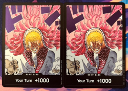 OP10 DON!! Card Donquixote Doflamingo Royal Blood Foil x2 NM English - Image 1