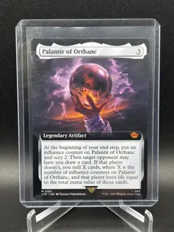 MTG Palantir of Orthanc - Extended Art - The Lord of the Rings NM - Image 1