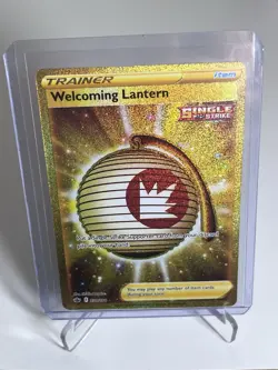 Pokemon Chilling Reign Welcoming Lantern Card 230/198 Secret Rare NM Condition - Image 1
