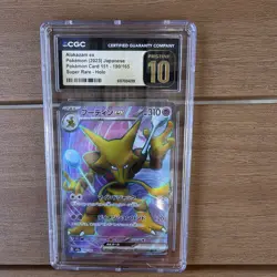 The Pokemon Company Alakazam ex 190/165 Card 151 Holo JP 2023 CGC Pristine 10 - Image 2