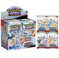 Pokemon TCG Prismatic Evolutions 360 Trading Cards - Image 1
