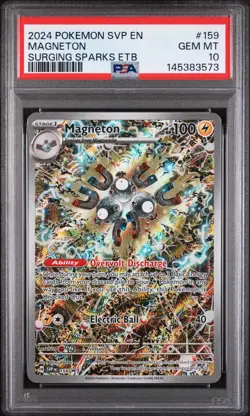 Magneton 159 Surging Sparks Elite Trainer Box PSA 10 - Image 1