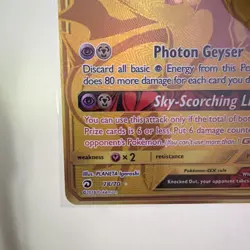 Ultra Necrozma GX Full Art Holo 78/70 English 2018 - Image 4