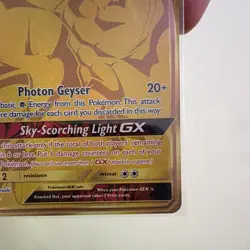 Ultra Necrozma GX Full Art Holo 78/70 English 2018 - Image 5