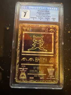 Pokemon Movie 2000 Ancient Mew CGC 7 - Image 1