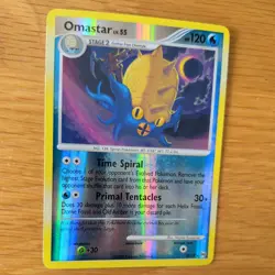 OMASTAR 23/98 POKEMON CARD (ARCEUS SET) REVERSE HOLO - Image 3