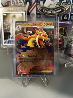 Pokemon Mega Charizard Y ex 022/217 Me: Ascended Heroes Holo NM - Image 3