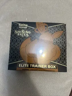 Pokemon Pokemon TCG Shining Fates Elite Trainer Box Sealed Eevee - Image 1