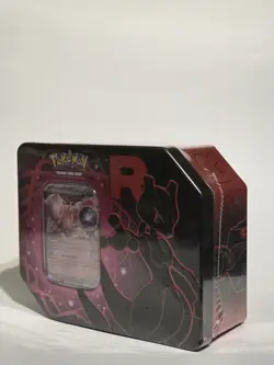 Pokemon TCG Team Rocket Tin Mewtwo (Sealed) - Image 2