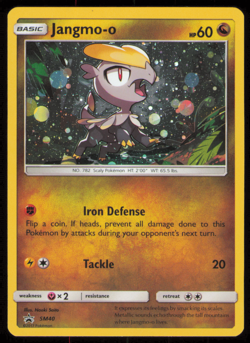 Pokemon TCG Jangmo-o Black Star Promo SM40 Holo Sun & Moon NM/M Cosmos - Image 1