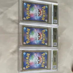 Pokemon TCG Japanese Graded Holo 3-Card Lot Greavard/Gimmighoul/Bellibolt - Image 2