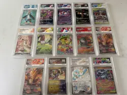 Pokemon Graded Card Lot (14) ACE 10 - Image 1