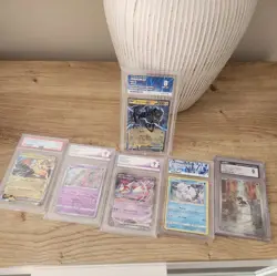 Pokemon TCG Job Lot Graded Card's Ive Just Come Across Free ZEKROM 8 - Image 1