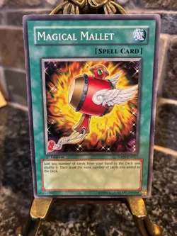 Magical Mallet SD7-EN021StructureDeck:InvincibleFortress Yu-Gi-Oh 1st Edition LP - Image 1