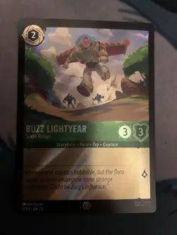 Disney Lorcana - Buzz Lightyear 57/P3 - Foil Promo - Image 1