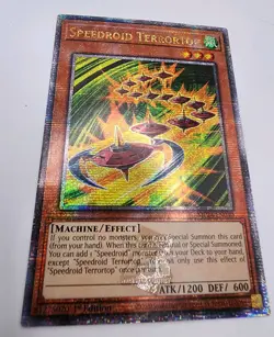Yugioh Speedroid Terrortop MP24-EN040 Quarter Century Rare 1st Ed NM Card X1 - Image 1